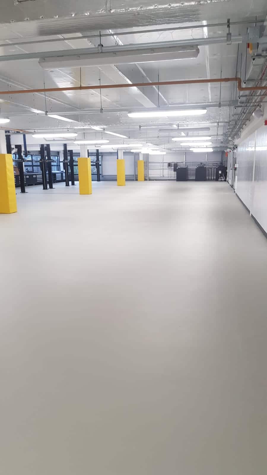 Workshop floor epoxy resin