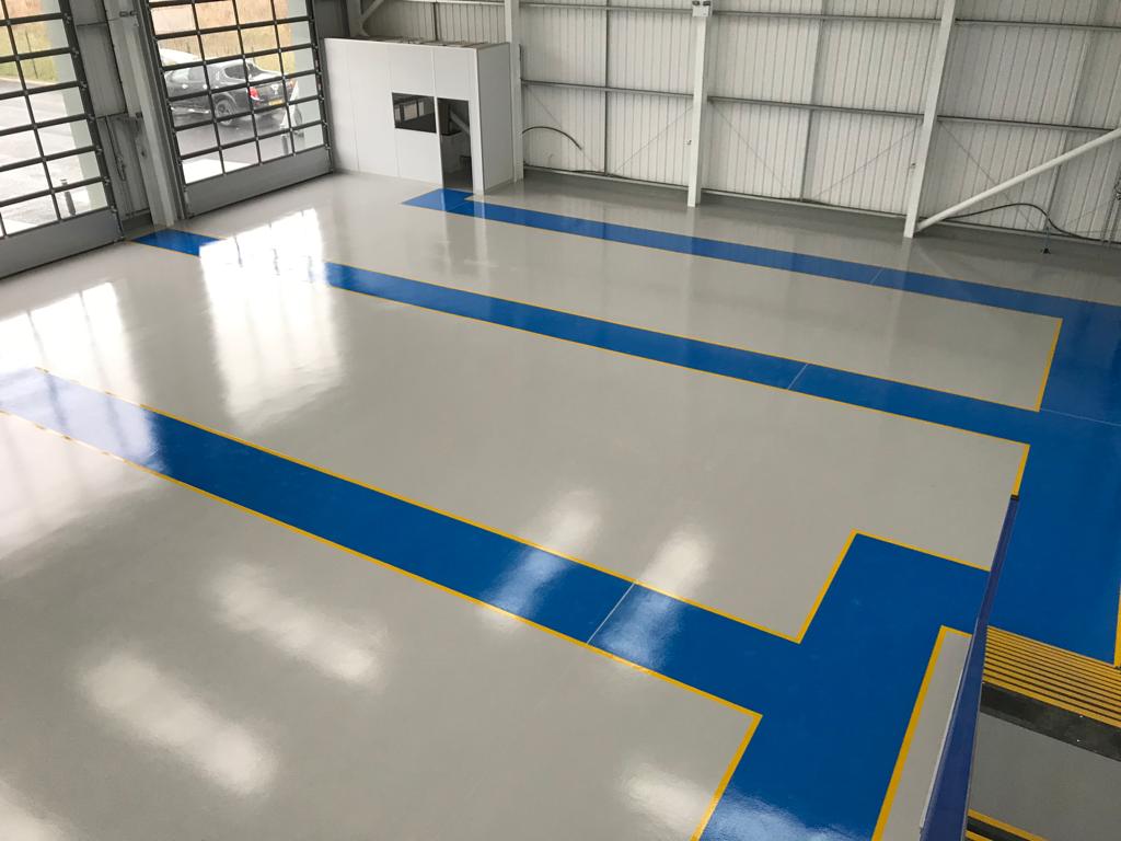 resin flooring industrial floor paint